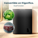 CECOTEC Congelador horizontal - CECOTEC Bolero CoolMarket Chest 142 Black E, 142 l, 83,5 cm, 300 - Imagen 4