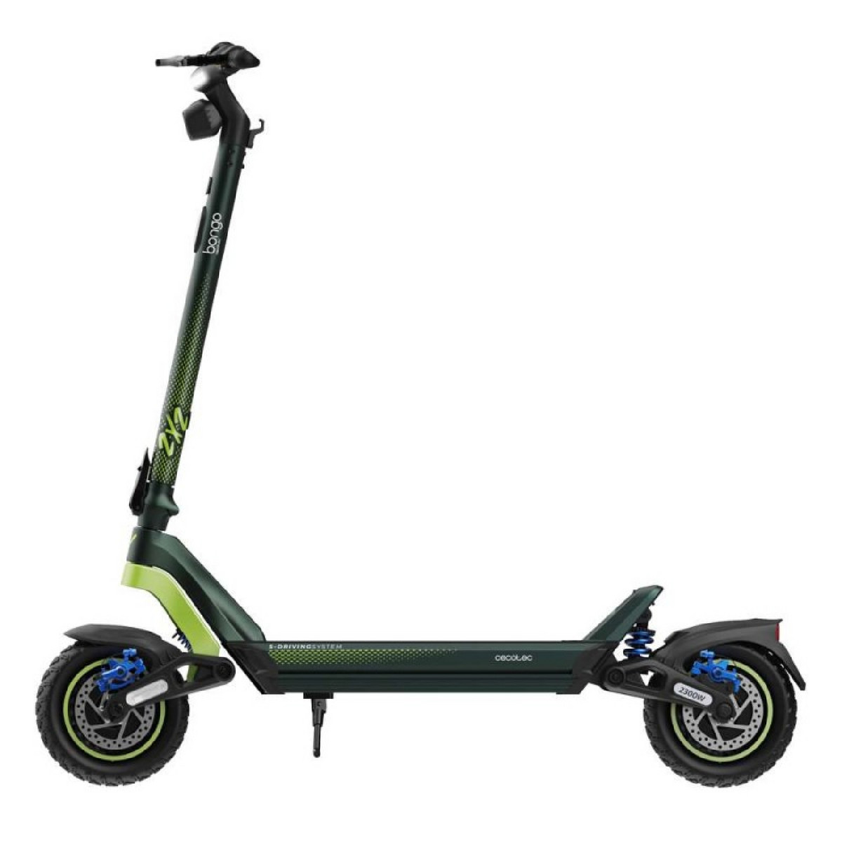 158644092_2 CECOTEC Patinete eléctrico - CECOTEC Bongo Doble Y85 2x2 XXL Connected, Pot. máx. 2100 W, Negro - Imagen 1