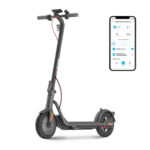 NAVEE Patinete eléctrico - NAVEE Urbano V25, Pot. máx. 600 W, Carga máx. 100 kg, Negro, gris - Imagen 3