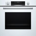 Bosch Horno - Bosch HBG578EW7, Multifunción, Pirolítico, 71 l, 3d Hotair, Función Air Fry, 60 cm, Blanco