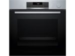Bosch Horno a vapor - Bosch HRG532ES3, Serie 4, Multifunción, Aquálisis, 71 l, 60 cm, 3D Hotair, Panel trasero autolimpiante, Inox