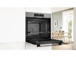 Bosch Horno a vapor - Bosch HRG532ES3, Serie 4, Multifunción, Aquálisis, 71 l, 60 cm, 3D Hotair, Panel trasero autolimpiante, Inox - Imagen 4