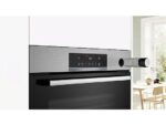 Bosch Horno a vapor - Bosch HRG532ES3, Serie 4, Multifunción, Aquálisis, 71 l, 60 cm, 3D Hotair, Panel trasero autolimpiante, Inox - Imagen 5