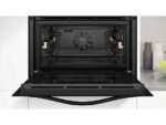 Balay Horno compacto - Balay 3CB5159N3, Serie cristal, Multifunción, Aquálisis, 47 l, Aire caliente 3D Profesional, Turbo grill, 60 cm, Negro - Imagen 4