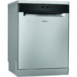 REACONDICIONADO Seminuevo Bueno Lavavajillas - Whirlpool WFC 3C34 X, 14 servicios, 8 Programas, 60 cm, 6th SENSE, Multizone, Inox