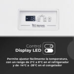 Congelador horizontal - ASPES ACH3001EDC, 0,64 l, 850 mm, Blanco - Imagen 2