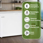 Congelador horizontal - ASPES ACH3001EDC, 0,64 l, 850 mm, Blanco - Imagen 7