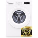 LG REACONDICIONADO Seminuevo Muy bueno Lavadora carga frontal - LG F4X1008NWH, 8 kg, 1400 rpm, 10 programas, Steam™, ThinQ™, Blanco