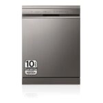 LG REACONDICIONADO Seminuevo Excelente Lavavajillas - LG DF355FP, 14 servicios, 9 programas, 60 cm, LED táctil, Tercera bandeja, QuadWash™, Acero inox