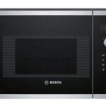 Bosch REACONDICIONADO Seminuevo Excelente Microondas integrable - Bosch BEL523MS0, 800W, 20 L, Grill, Acero inoxidable