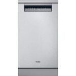 Haier REACONDICIONADO Seminuevo Bueno Lavavajillas - Haier I-Pro Shine Series 5 XF1C3TB1FX, 11 servicios, 8 programas, 45 cm, Motor Inverter, Wi-Fi, I
