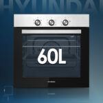 Horno multifunción - HYUNDAI HHM4700X, Libre instalación, 60 l, 59,6 cm, Inox - Imagen 2