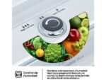Hisense Frigorífico combi - Hisense RB645N4BIC, Total No Frost, 200 cm, Ancho 70 cm, 495 l, Metal Tech Cooling, Motor Inverter, Inox - Imagen 3