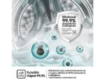 Hisense Lavadora carga frontal - Hisense WF1Q1041BW, 10 kg, 1400 Rpm, Función Vapor, Eficiencia A-20%, Blanco - Imagen 7