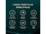 Hisense Lavadora carga frontal - Hisense WF1Q8041BT, 8 kg, 1400 Rpm, Función Vapor, Eficiencia A-20%, Gris - Imagen 4