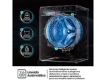 Hisense Lavadora carga frontal - Hisense WF1Q8041BT, 8 kg, 1400 Rpm, Función Vapor, Eficiencia A-20%, Gris - Imagen 8