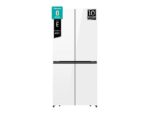 Hisense Frigorífico americano - Hisense RQ5P470SETE, Total No Frost, 178.5 cm, 483 l, WiFi, Inverter, Cristal Blanco