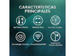 Hisense Frigorífico americano - Hisense RQ5P470SETE, Total No Frost, 178.5 cm, 483 l, WiFi, Inverter, Cristal Blanco - Imagen 4
