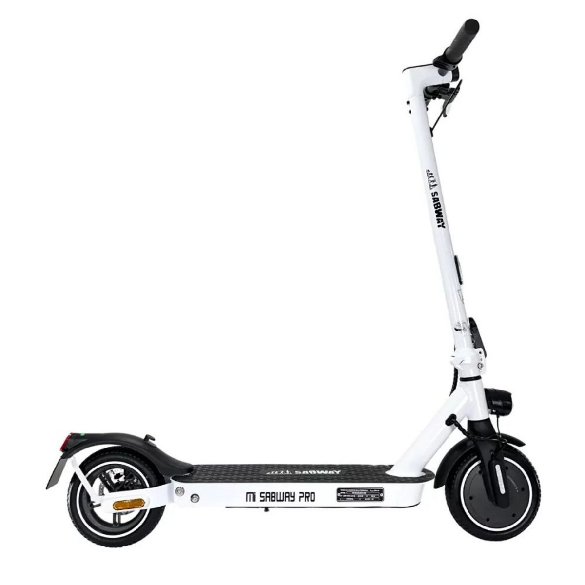 159137079_1 SABWAY Patinete eléctrico - SABWAY Mi Sabway Pro, White - Imagen 1