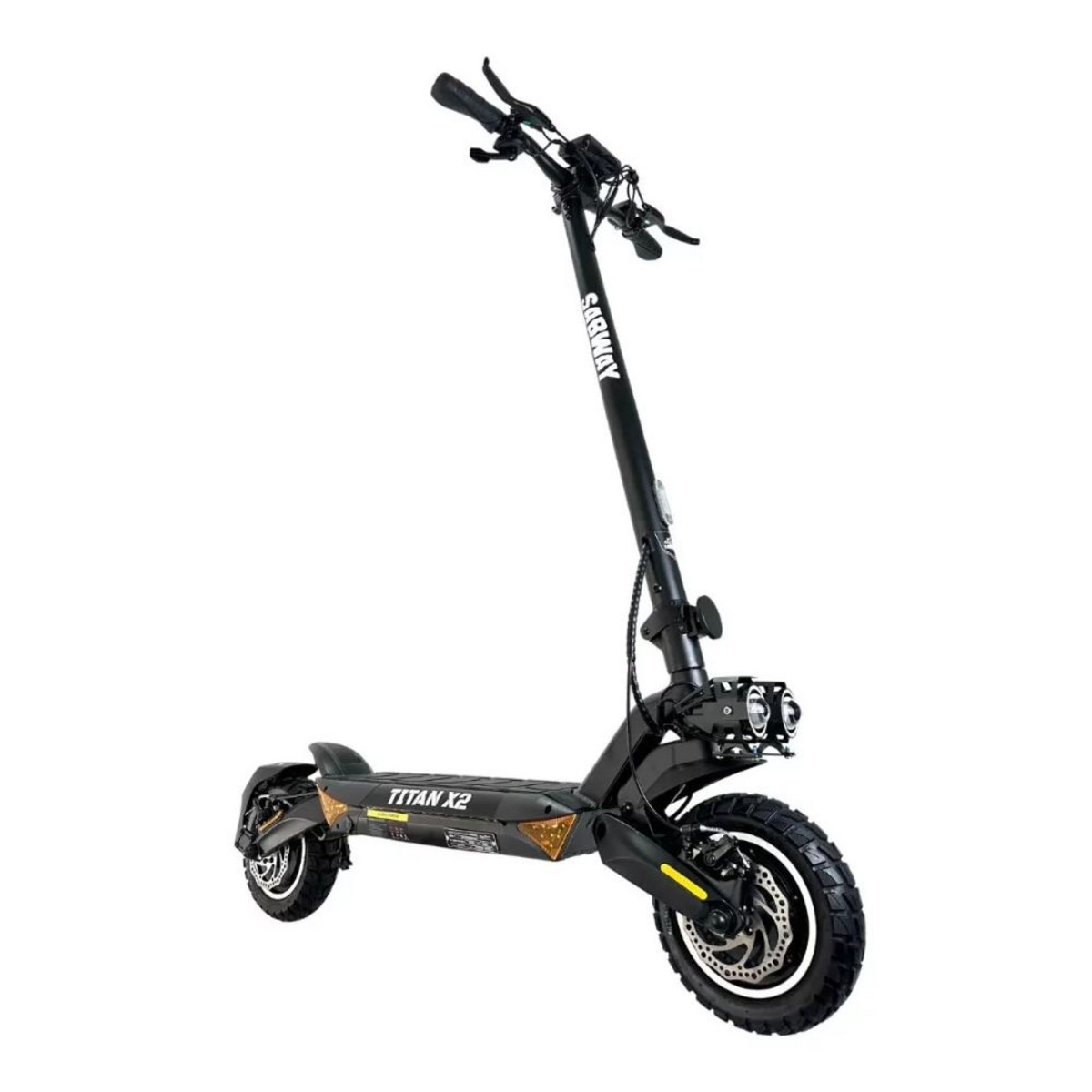 159137092_1 SABWAY Patinete eléctrico - SABWAY Titán X2, Pot. máx. 2016 W, Black - Imagen 1