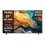 HAIER TV LED 55" - HAIER 36200105, UHD 4K, Quad Core, Smart TV, DVB-T2 (H.265), Negro - Imagen 2