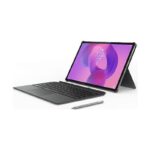 Lenovo Tablet - Lenovo Idea Tab Pro, 12.7" 3K, 8GB RAM, 256GB, MediaTek Dimensity 8300, Android, Gris, Incluye lápiz digital y teclado