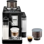 De REACONDICIONADO Seminuevo Muy bueno Cafetera superautomática - De'Longhi Rivelia EXAM440.55.B, Molinillo integrado, LatteCremaHot, Depósito leche