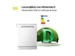 LG Lavavajillas - LG DF142FW, 14 servicios, 5 programas, 60 cm, QuadWash™, EasyRack™, Blanco - Imagen 5
