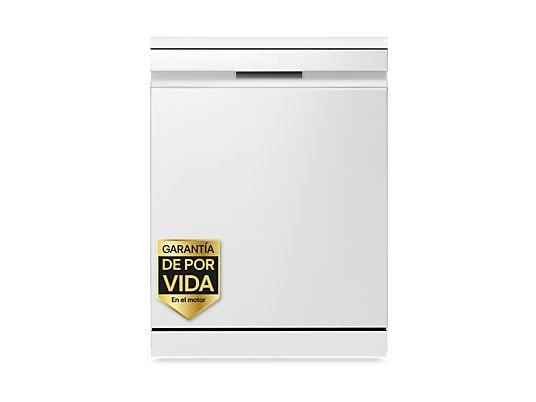 1592829_1 LG Lavavajillas - LG DF587HHS, 14 servicios, 10 programas, 60 cm, QuadWash™, Tercera Bandeja, ThinQ™, Blanco Marfil - Imagen 1
