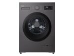 LG Lavadora carga frontal - LG F4A10S8NDK, 8 kg, 1400 rpm, 8 programas, Grafito Silver