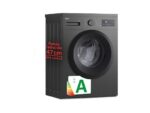LG Lavadora carga frontal - LG F4A10S8NDK, 8 kg, 1400 rpm, 8 programas, Grafito Silver - Imagen 3