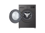 LG Lavadora carga frontal - LG F4A10S8NDK, 8 kg, 1400 rpm, 8 programas, Grafito Silver - Imagen 6