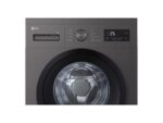 LG Lavadora carga frontal - LG F4A10S8NDK, 8 kg, 1400 rpm, 8 programas, Grafito Silver - Imagen 7