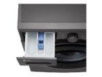 LG Lavadora carga frontal - LG F4A10S8NDK, 8 kg, 1400 rpm, 8 programas, Grafito Silver - Imagen 8