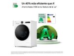 LG Lavadora carga frontal - LG F4X7009TWS, 9 kg, 1400 rpm, 23 programas, TurboWash 360º, Selector LCD, Clase A-40%, Blanco - Imagen 3