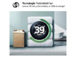 LG Lavadora carga frontal - LG F4X7009TWS, 9 kg, 1400 rpm, 23 programas, TurboWash 360º, Selector LCD, Clase A-40%, Blanco - Imagen 7
