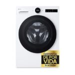 LG Lavadora carga frontal - LG F4X7511TWS, 11 kg, 1400 rpm, 23 programas, Autodosificación, Selector LCD, Clase A-30%, Blanco