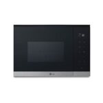 LG Microondas con grill integrable - LG MG7Z2593D, 900 W, 8 niveles, 25 l, Cristal negro