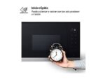 LG Microondas con grill integrable - LG MG7Z2593D, 900 W, 8 niveles, 25 l, Cristal negro - Imagen 4