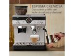 Krups Cafetera express - Krups Precision XP801T, Molinillo integrado, 30 ajustes de molienda, 15 bares, 1500 W, 3.5 L, Thermoblock, 2 tazas, Inox - Imagen 4