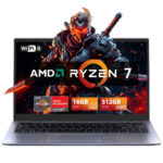 VANWIN Portátil - VANWIN NS2152R-RT, 15,6 " Full-HD, AMD Ryzen 7 6800H(Frecuencia máxima 4,7 GHz), 16 GB RAM, 512 GB SSD, Radeon™ 680M, Windows 11 Pro