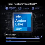 VANWIN Portátil - VANWIN NS275, 15,6 " HD, Intel® Pentium® Gold 6500Y(Frecuencia máxima 3,4 GHz), 16 GB RAM, 512 GB SSD, UHD Graphics, Windows 11 Pro, - Imagen 2