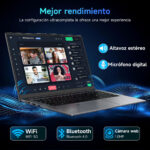 VANWIN Portátil - VANWIN DU711, 17,3 " Full-HD, Intel N95 (Frecuencia máxima 3,4 GHz), 16 GB RAM, 512 GB SSD, GeForce® MX550, Windows 11 Pro, gris - Imagen 7