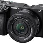 Sony Cámara EVIL - Sony Kit Alpha 6400A (ILCE6400AKB) + Objetivo SELP16502, Con sensor CMOS Exmor APS-C, 24.2 MP, 4K, Bluetooth