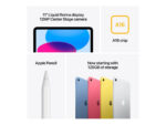 APPLE iPad (11.ª generación), 256 GB, Rosa, 11 " Retina, 4 GB RAM, Apple A16 Bionic, Tablet iOS - Imagen 2