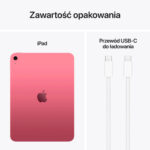 APPLE iPad (11.ª generación), 256 GB, Rosa, 11 " Retina, 4 GB RAM, Apple A16 Bionic, Tablet iOS - Imagen 3