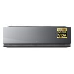 LG Aire acondicionado Split 1 x 1 - LG MIRROR12X, 3010 fg/h, Freeze Cleaning, ThinQ™, Antracita espejo
