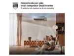 LG Aire acondicionado Split 1 x 1 - LG MIRROR12X, 3010 fg/h, Freeze Cleaning, ThinQ™, Antracita espejo - Imagen 5