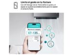 LG Aire acondicionado Split 1 x 1 - LG MIRROR12X, 3010 fg/h, Freeze Cleaning, ThinQ™, Antracita espejo - Imagen 8