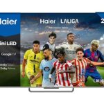 Haier TV Mini-LED 55" - Haier M90 Series H55M90EUX, 4K, Google TV, 144Hz, 1.300 nits, Dolby Atmos, Plata